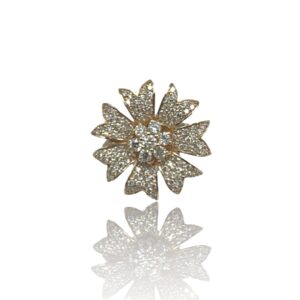 Diamantring med brillanter